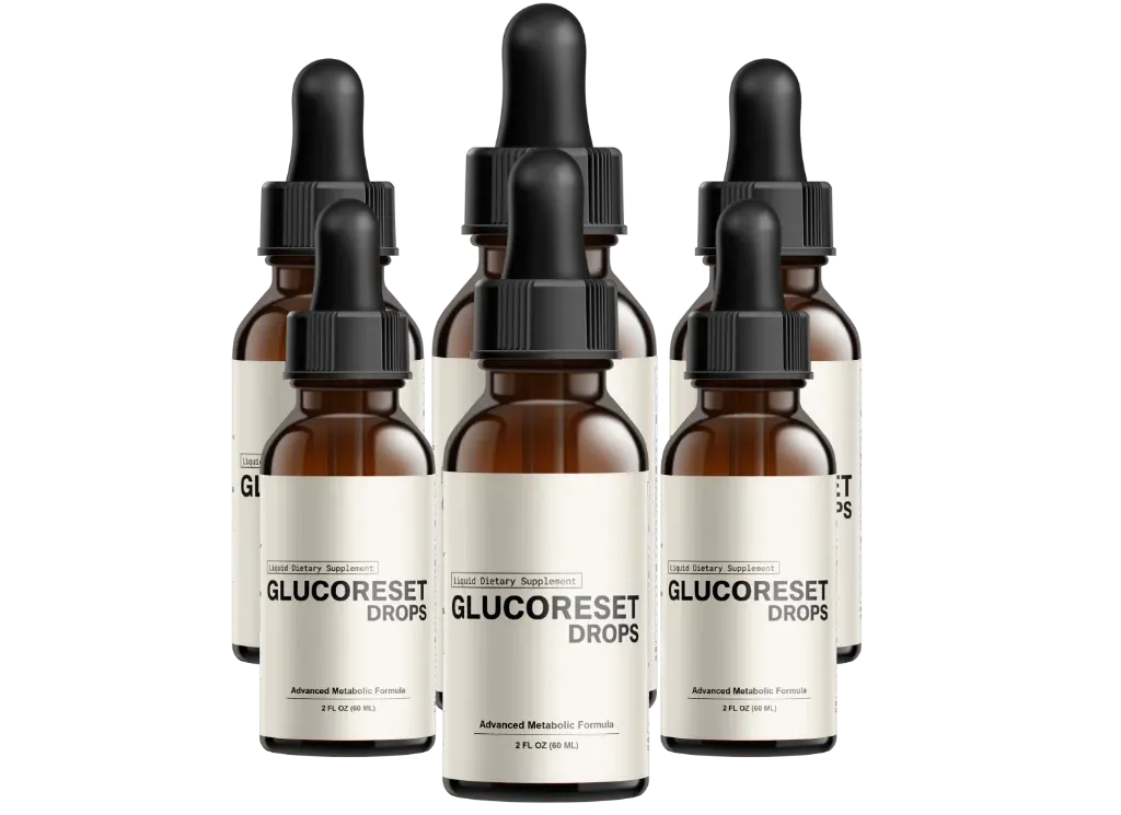 6 Bottles of GlucoReset Drops